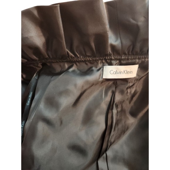 Calvin Klein Ruffle Frill Cocktail Evening Jacket Dressy Blazer - Picture 10 of 11